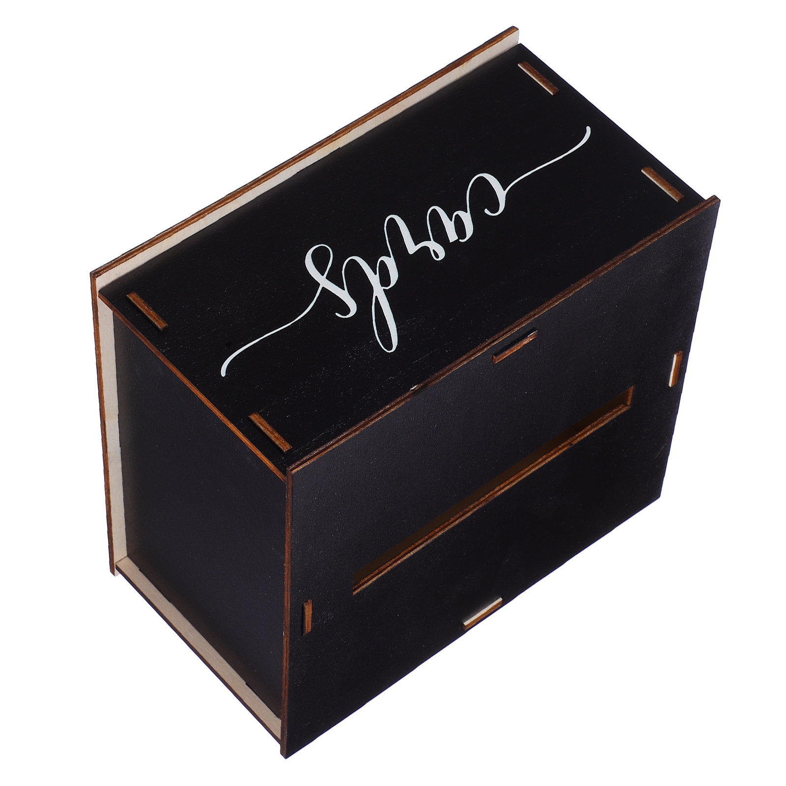 Event Party Box - Wooden Card Box Wedding Rustic Envelope