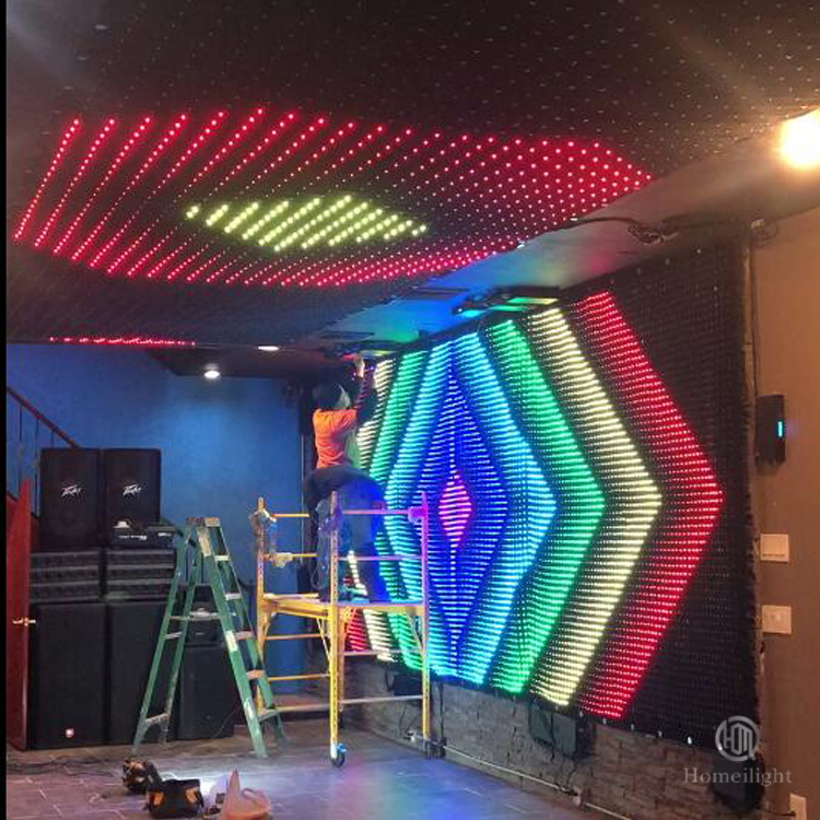 P10cm 4*6m Led Video Curtain F - Event Party Dj 评论和价格