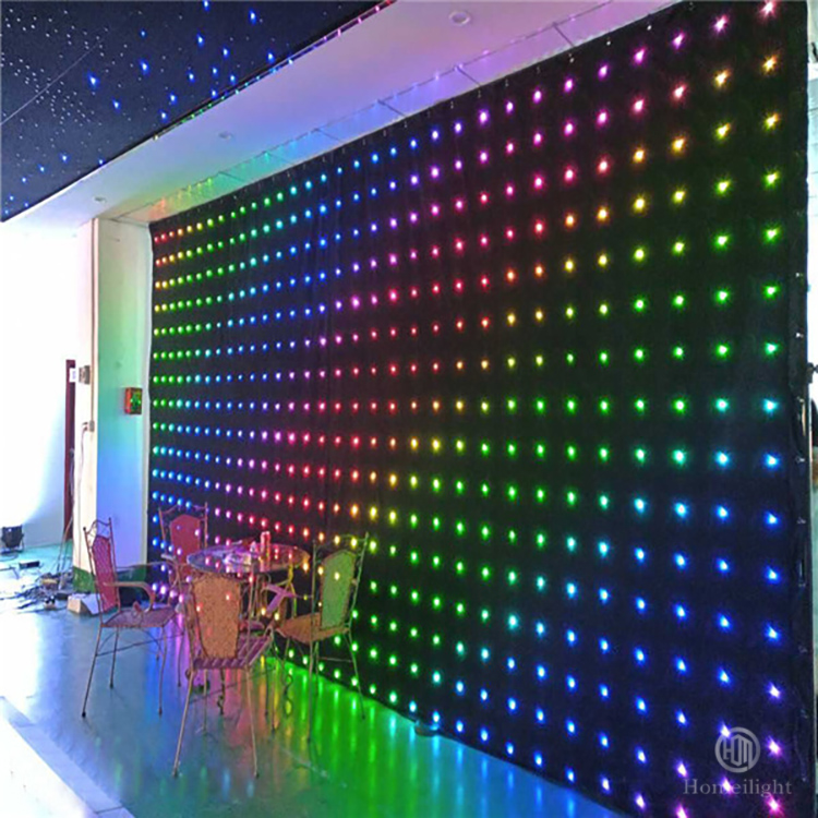 P10cm 4*6m Led Video Curtain F - Event Party Dj 评论和价格