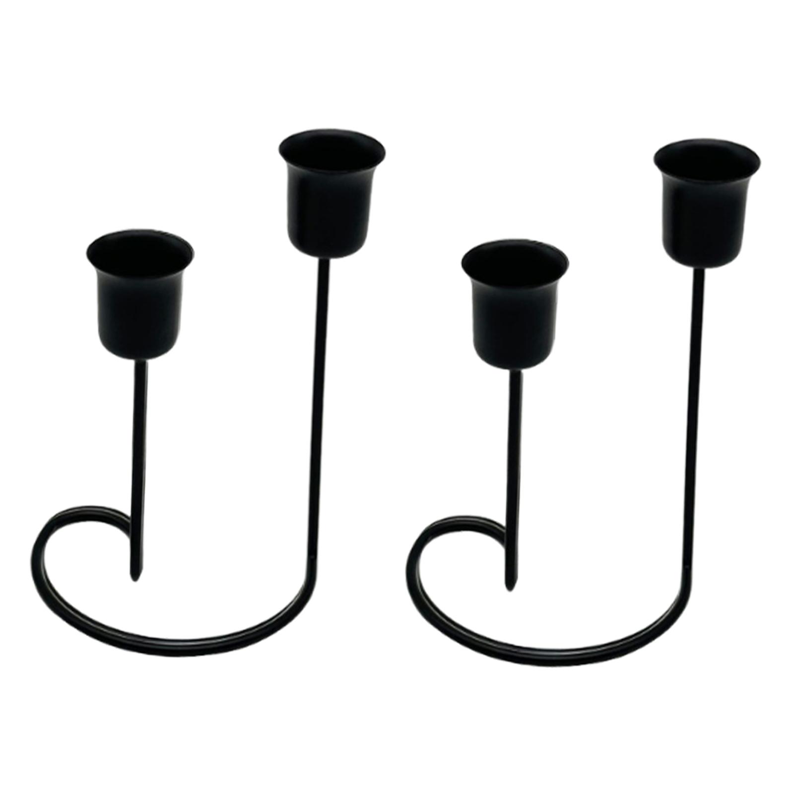 Minimalist Black Iron Pillar C - Centerpiece Stick 评论和价格
