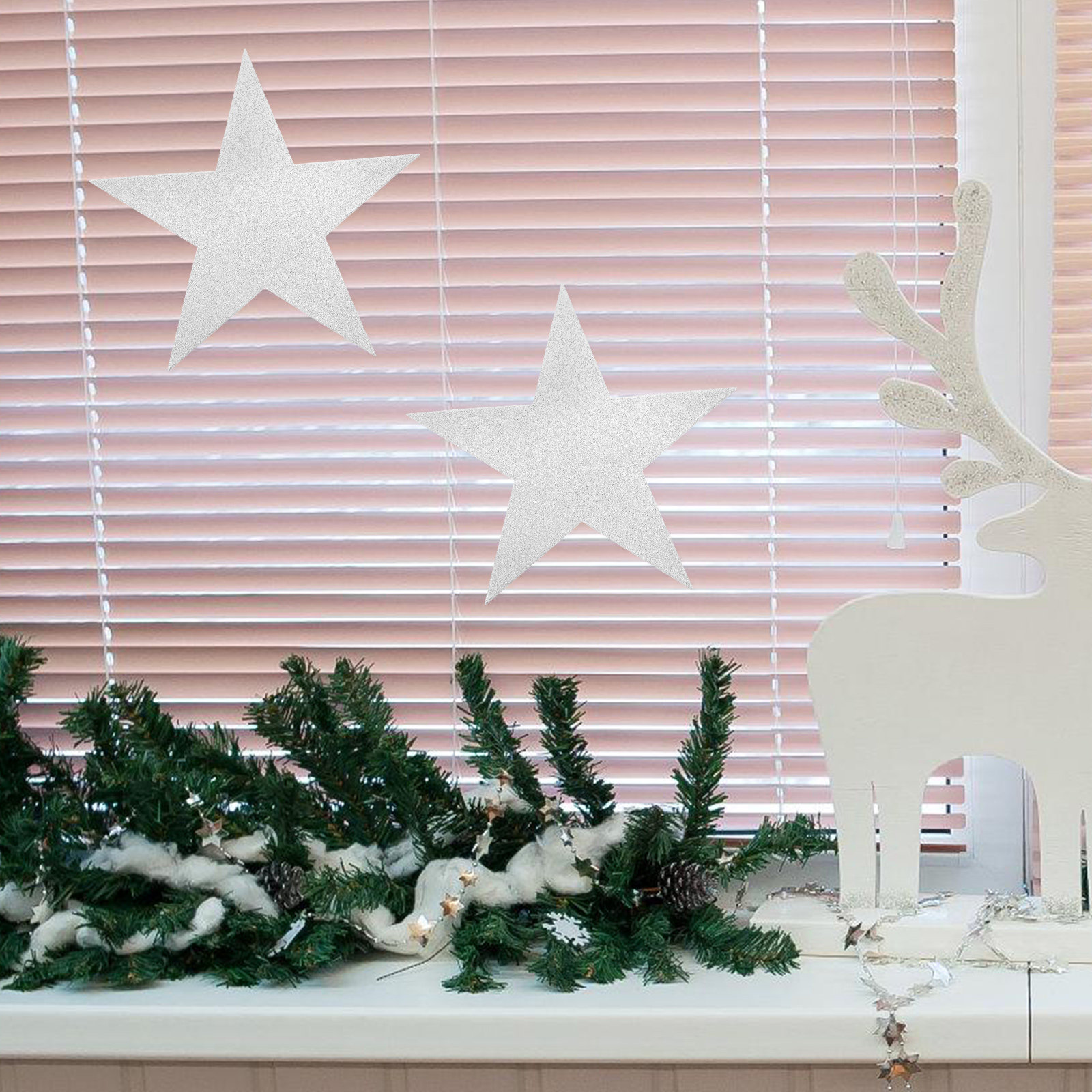 50Sheets Glitter Star Cutouts  - Papercraft Supply Confetti 评论和价格