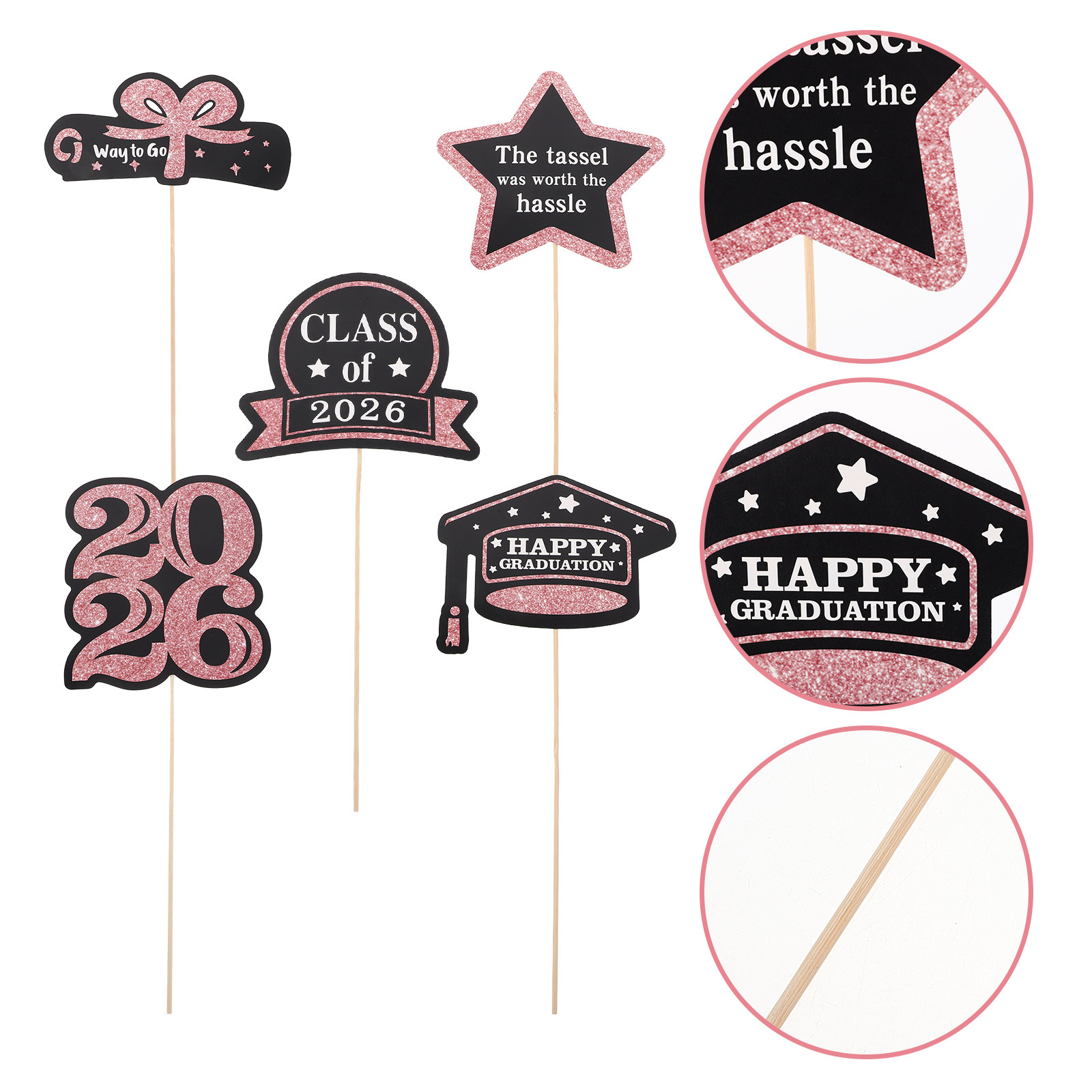 20Pcs Graduation Centerpiece S - Centerpiece Stick 评论和价格