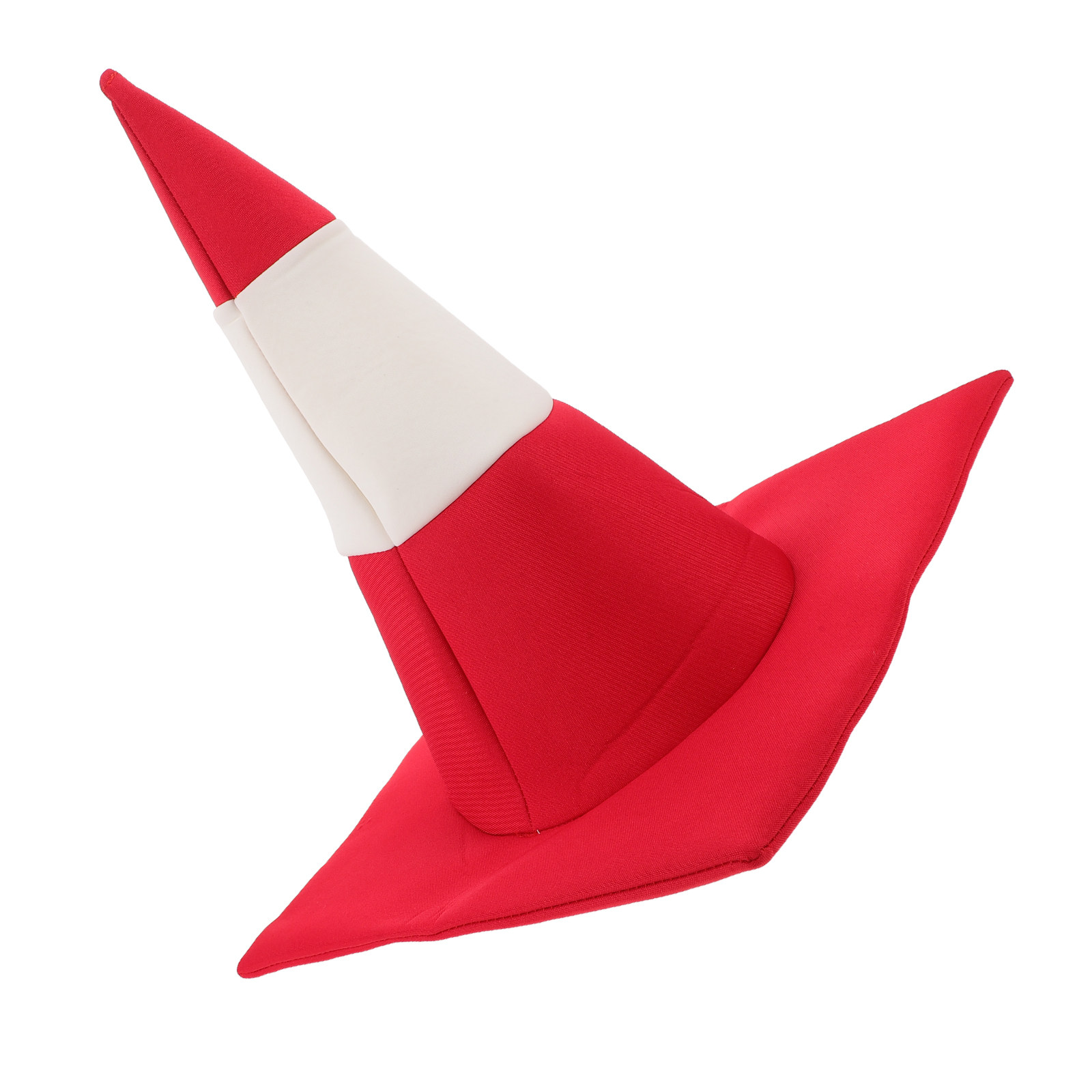 Traffic Cone Hat Red White Nov - Party Hat Cone 评论和价格