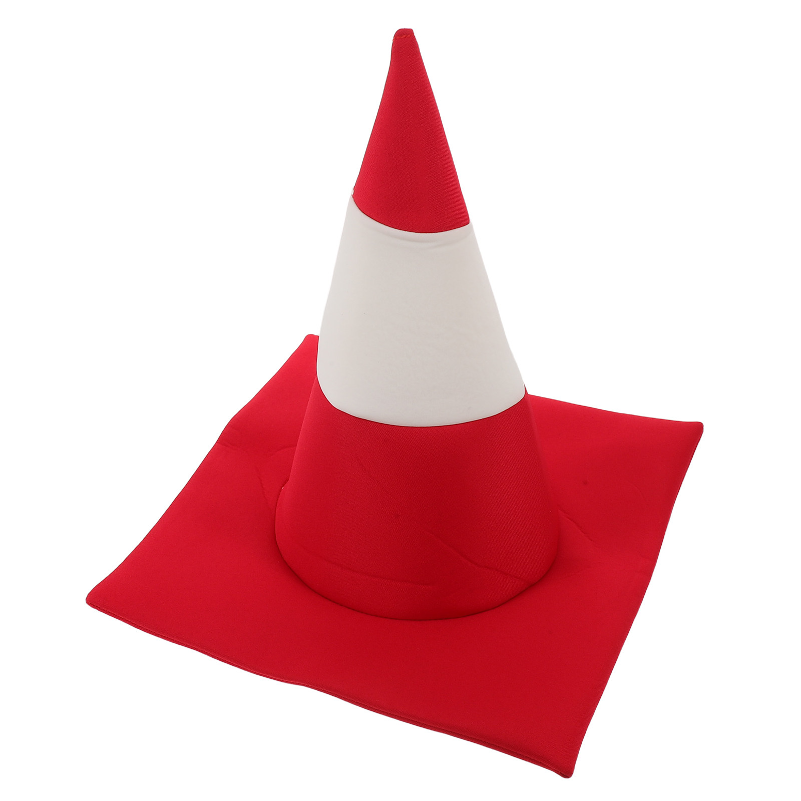 Traffic Cone Hat Red White Nov - Party Hat Cone 评论和价格