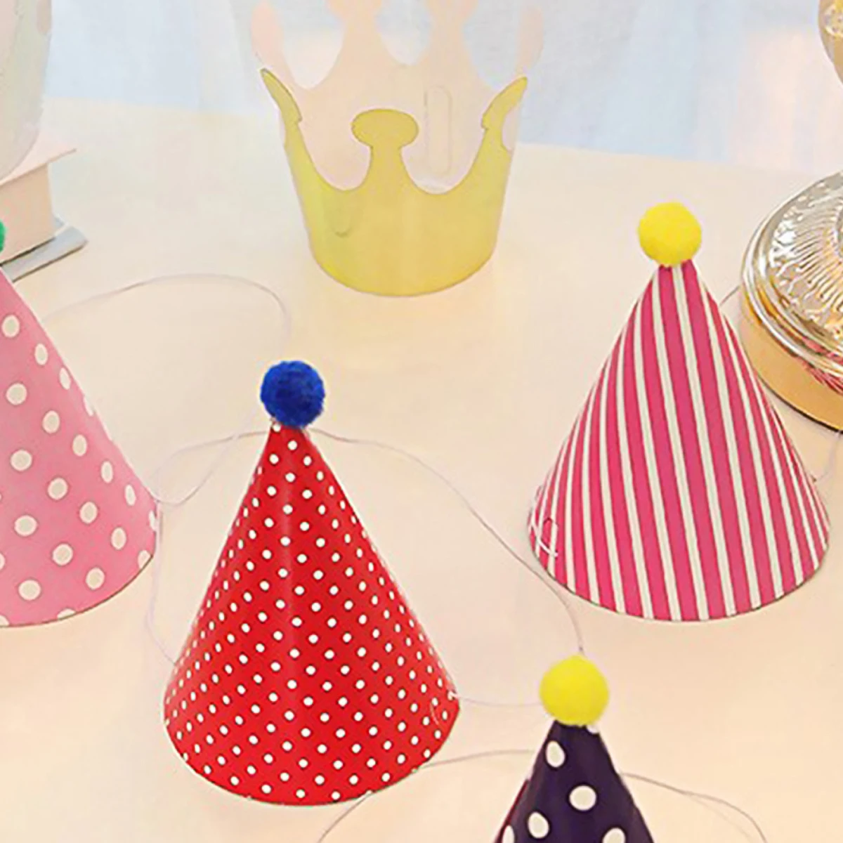 11PCS Birthday party trumpet b - Party Hat Cone 评论和价格