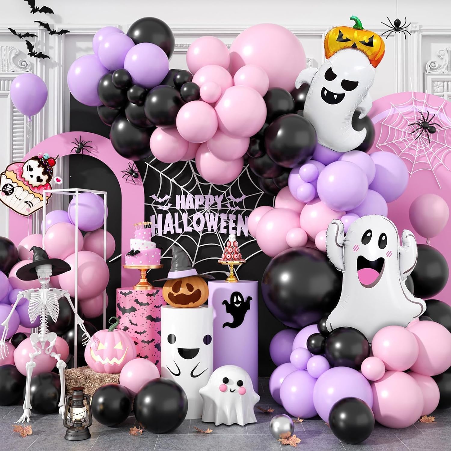 Halloween Balloon Arch Kit, Bl - Balloon Arch Kit 评论和价格