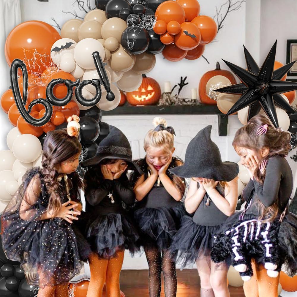 Halloween Little BOO Balloon G - Balloon Arch Kit 评论和价格