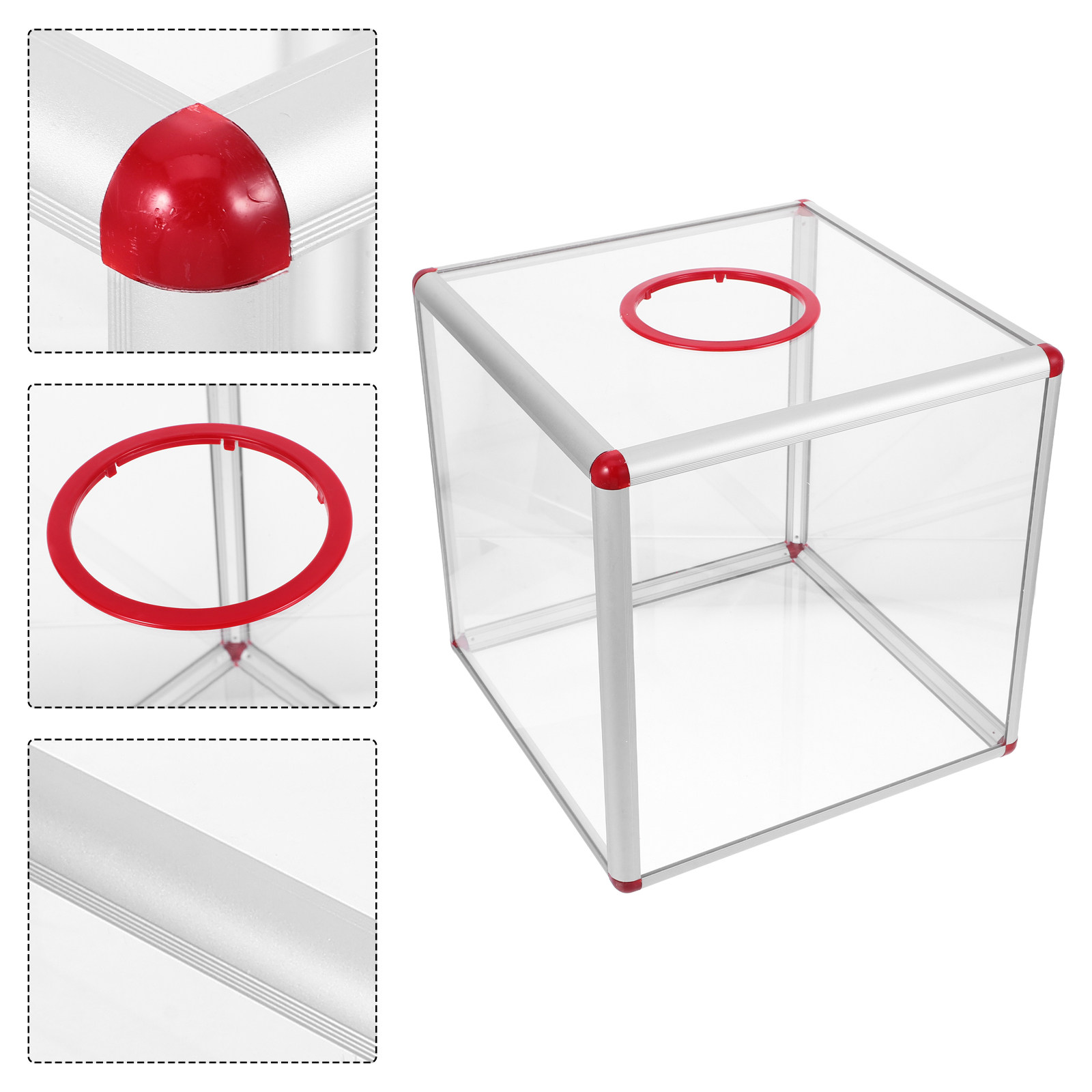 Large Clear Acrylic Raffle Box - Event Party Box 评论和价格