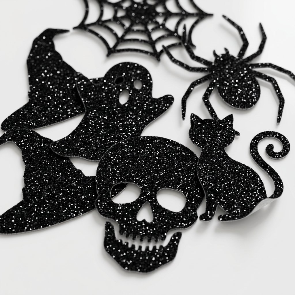 Halloween Confetti 120Pcs Glit - Papercraft Supply Confetti 评论和价格