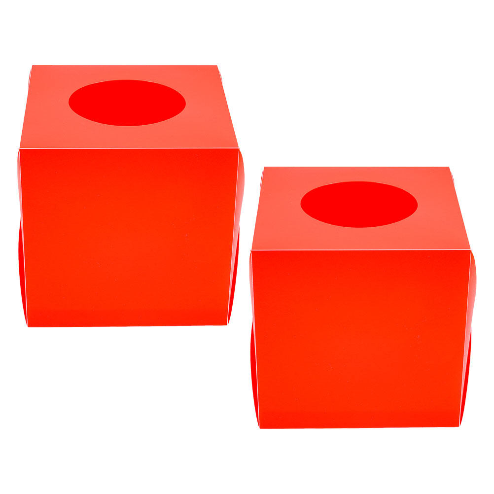 2Pcs Sturdy Lottery Box Raffle - Event Party Box 评论和价格