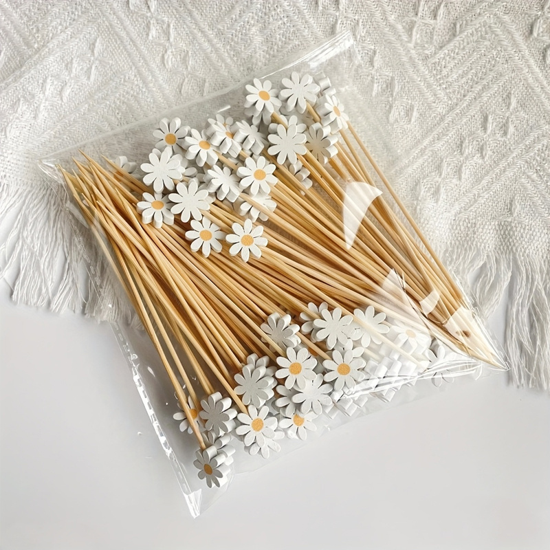 50PCS Daisy flower decoration, - Centerpiece Stick 评论和价格